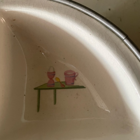 Vintage baby bowl food warmer - Picture 4 of 8